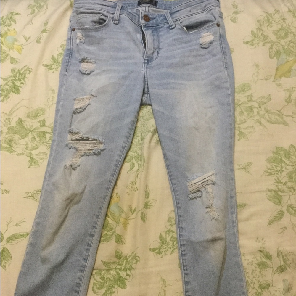 High rise jeans